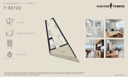 Visual presentation of the listing
