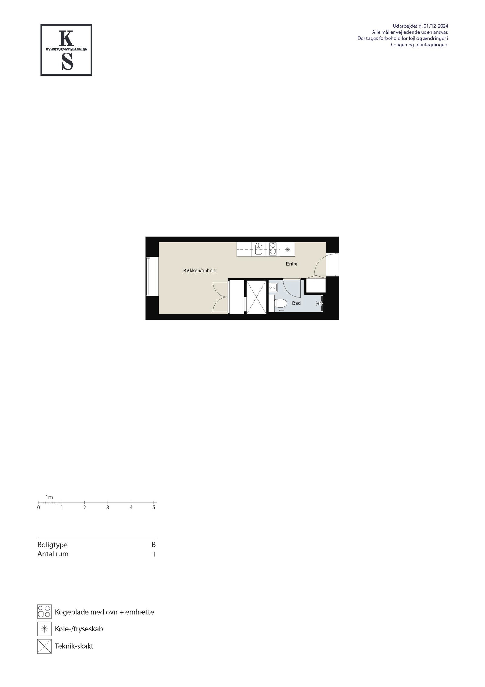 Visual presentation of the listing