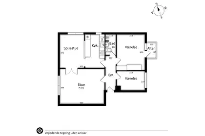 Visual presentation of the listing