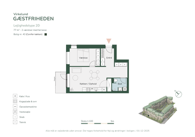 Visual presentation of the listing