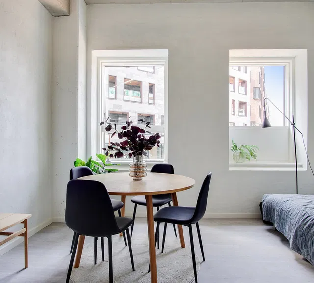 apartment 1-værelses bolig med fællesfaciliteter