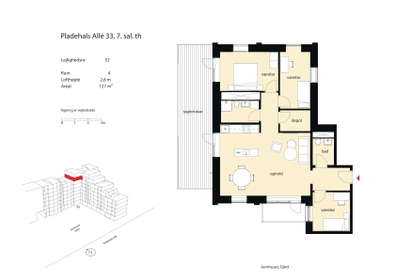 Visual presentation of the listing