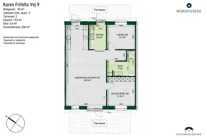 Visual presentation of the listing