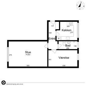Visual presentation of the listing