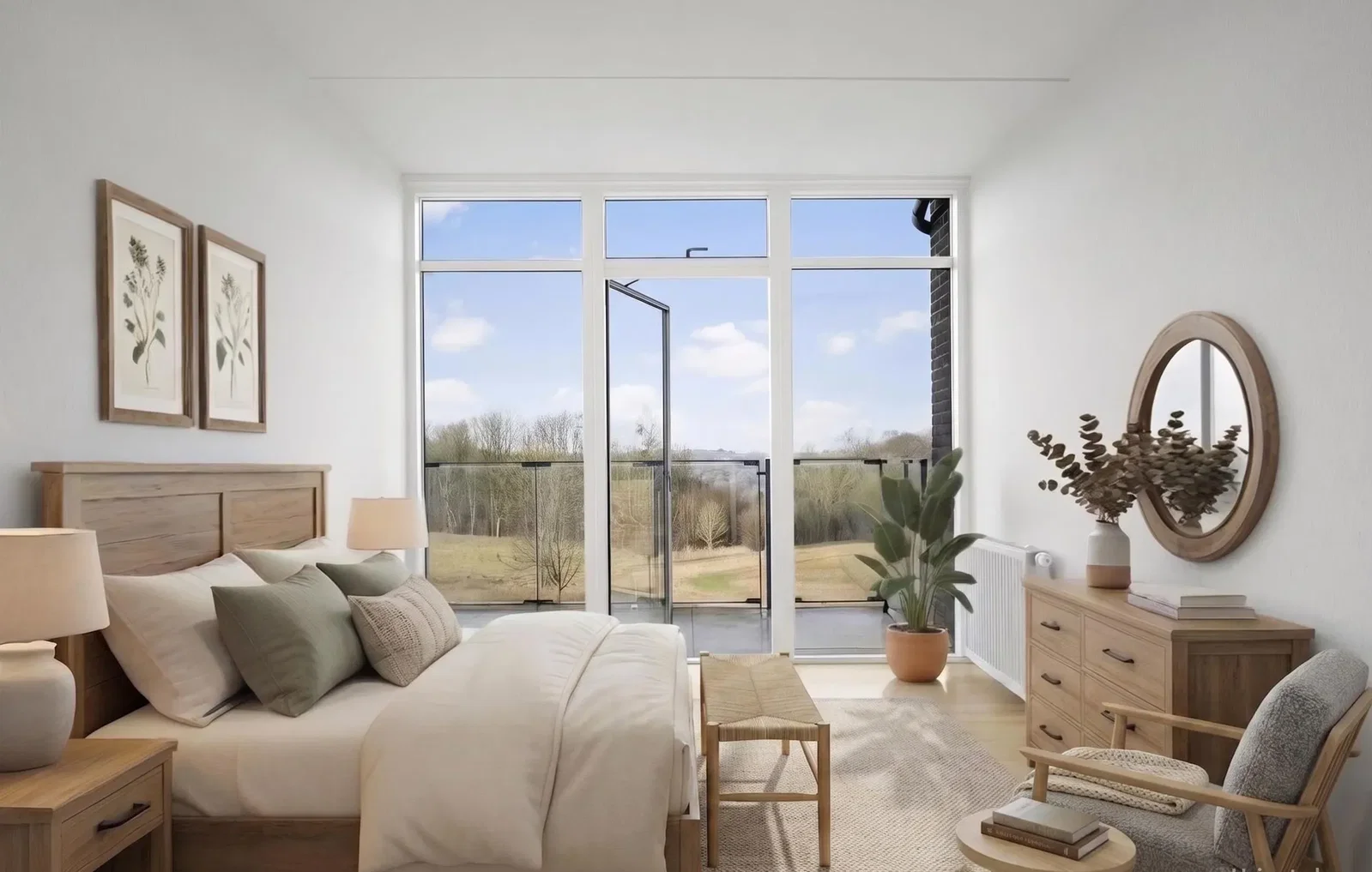apartment Bright 3-room apartment of 96 m² near Vejle