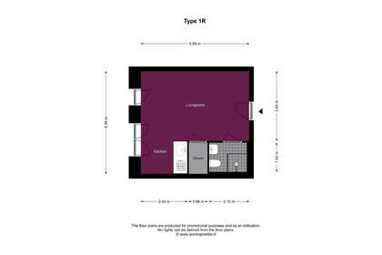 Visual presentation of the listing