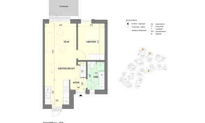 Visual presentation of the listing