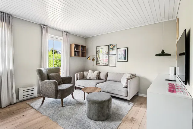 townhouse Rækkehus i Bagsværd med have og egen parkering