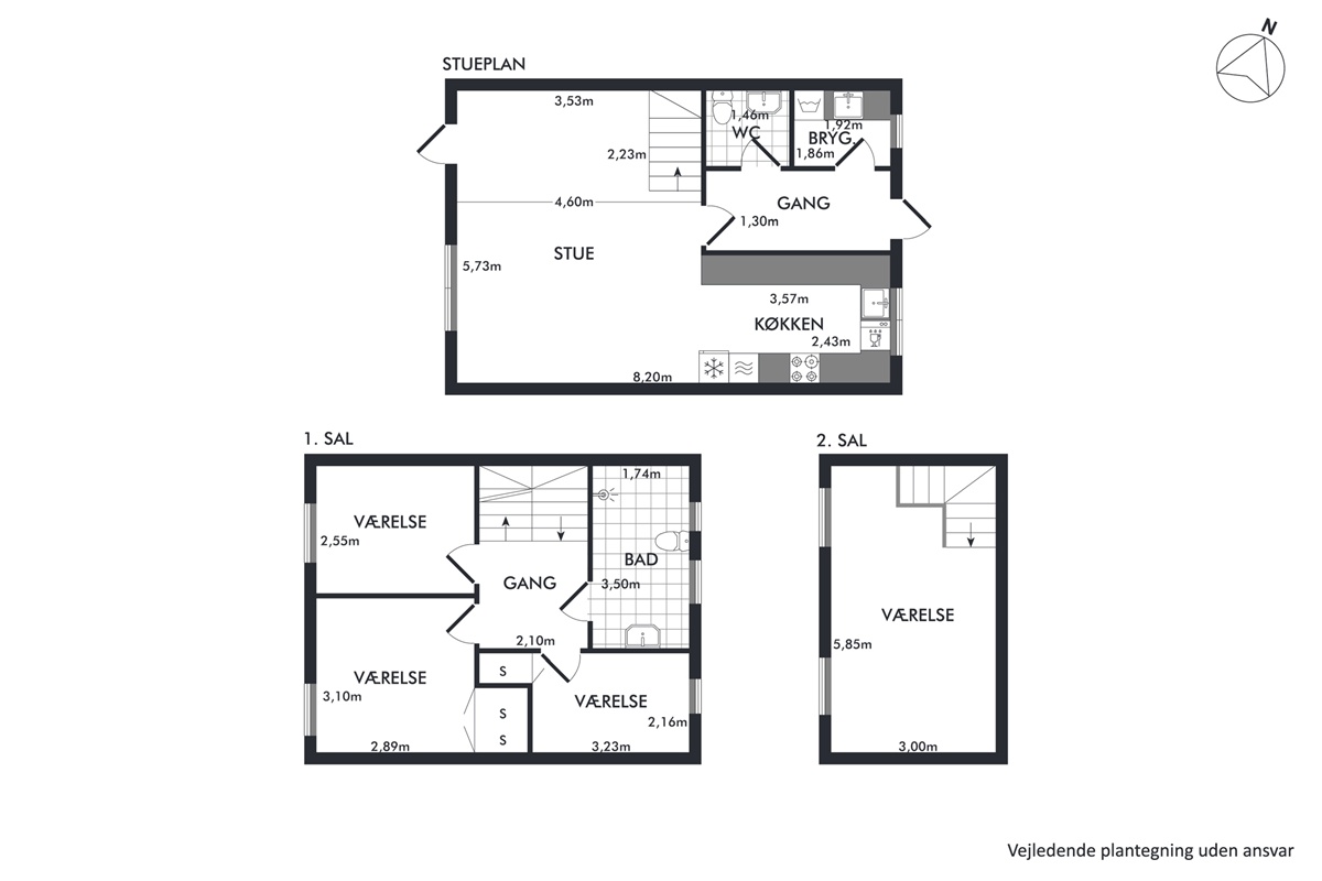 Visual presentation of the listing