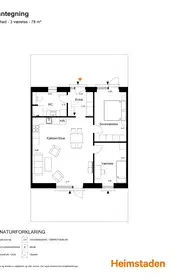 Visual presentation of the listing