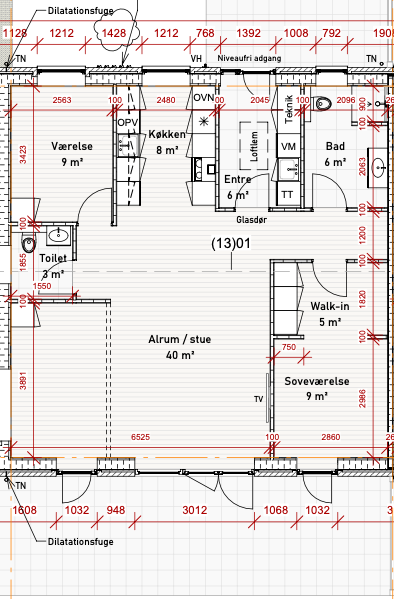 Visual presentation of the listing