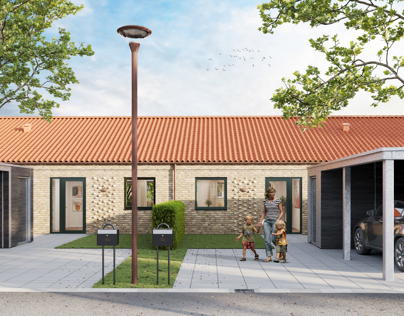 Visual presentation of the listing