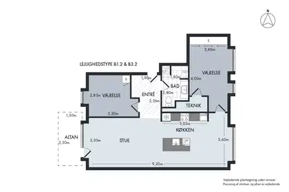 Visual presentation of the listing