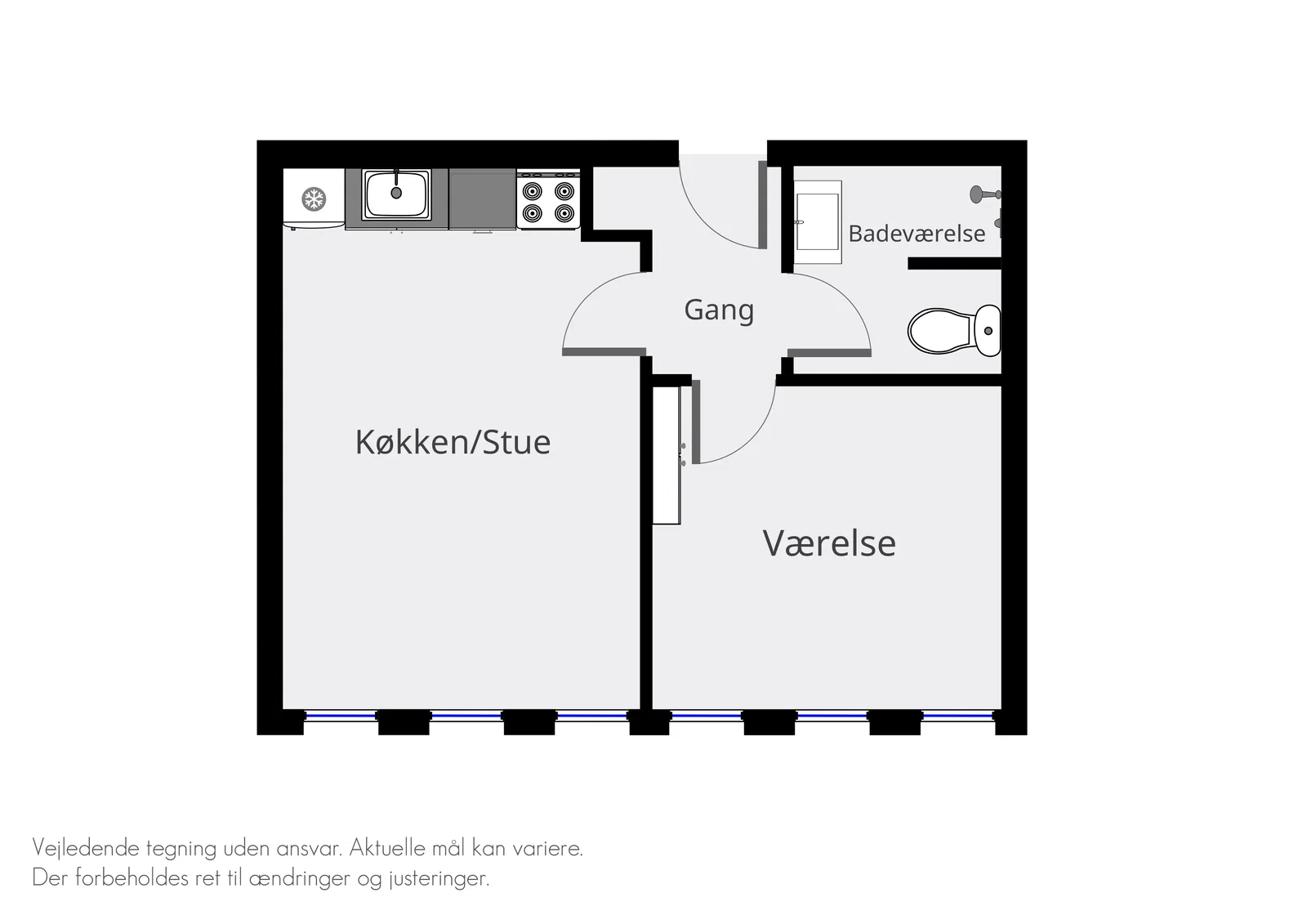 Visual presentation of the listing