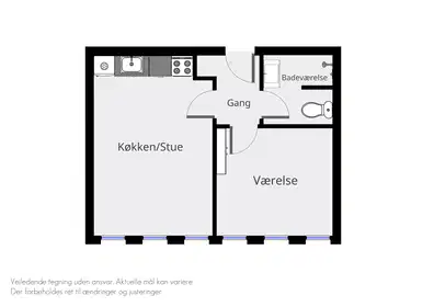 Visual presentation of the listing