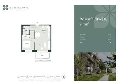 Visual presentation of the listing