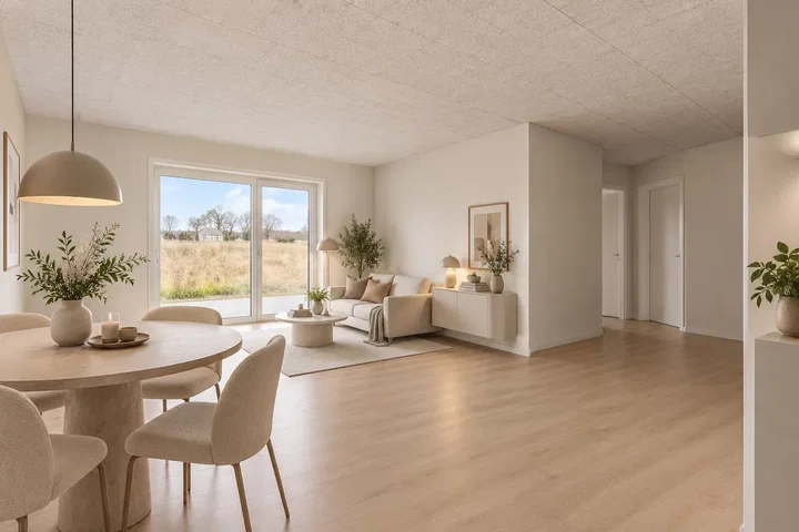 4-værelses rækkehus med have og terrasse i Billund - Engen, Billund - 0