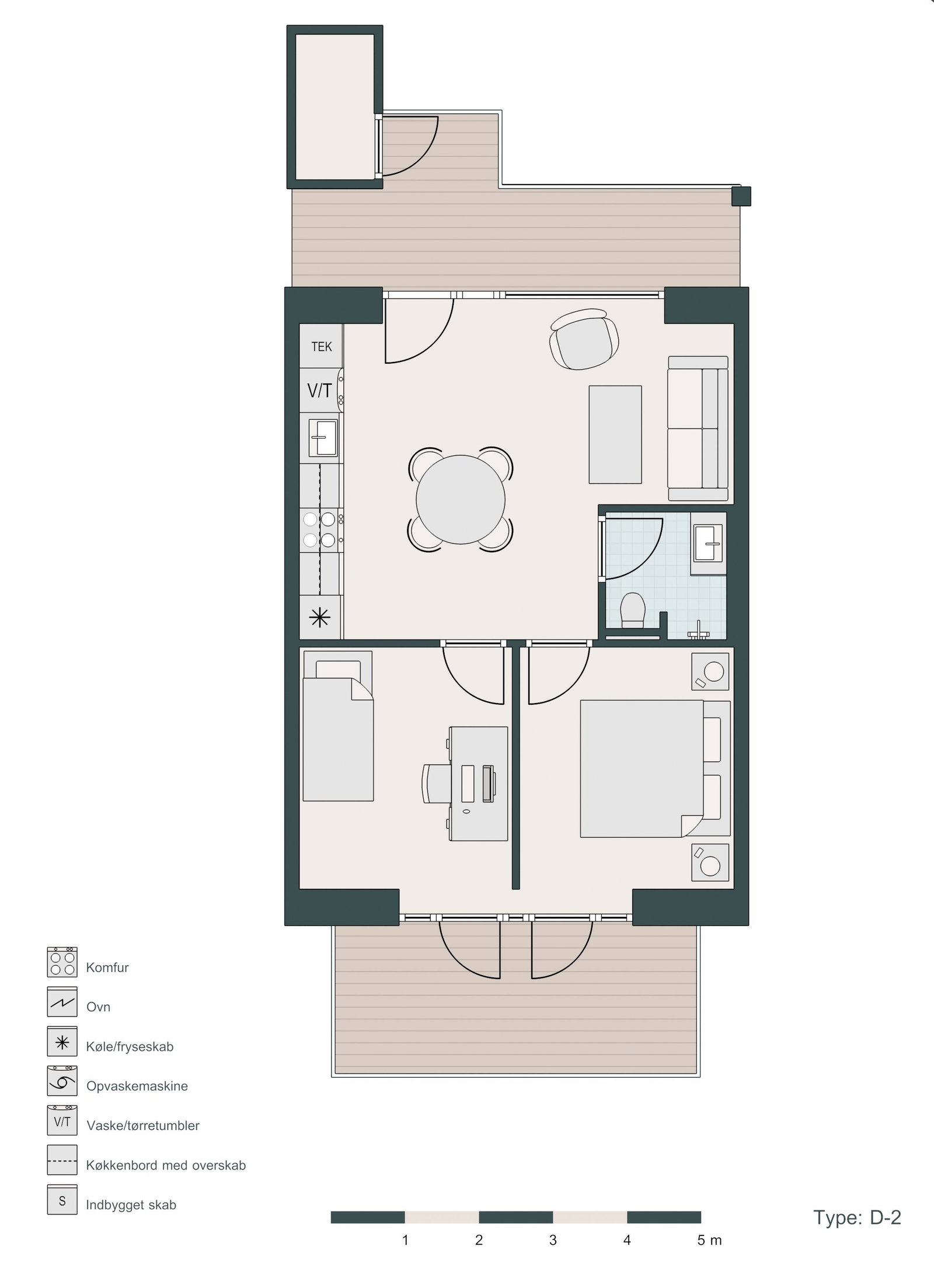Visual presentation of the listing