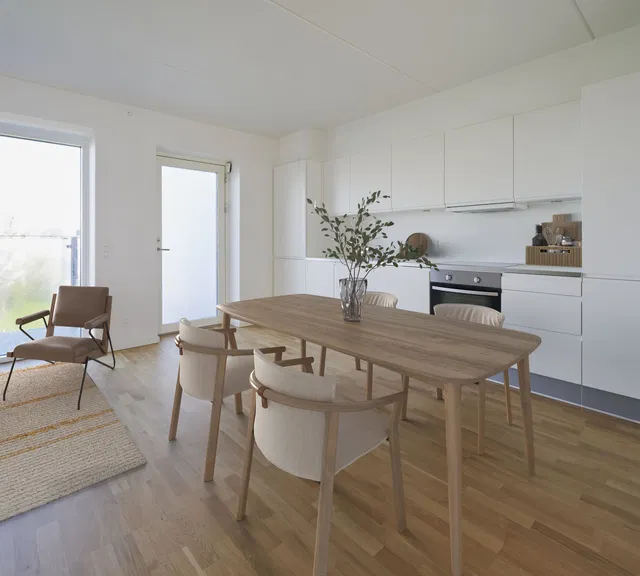 apartment Lys 3-værelses delebolig med stor altan nær Aarhus