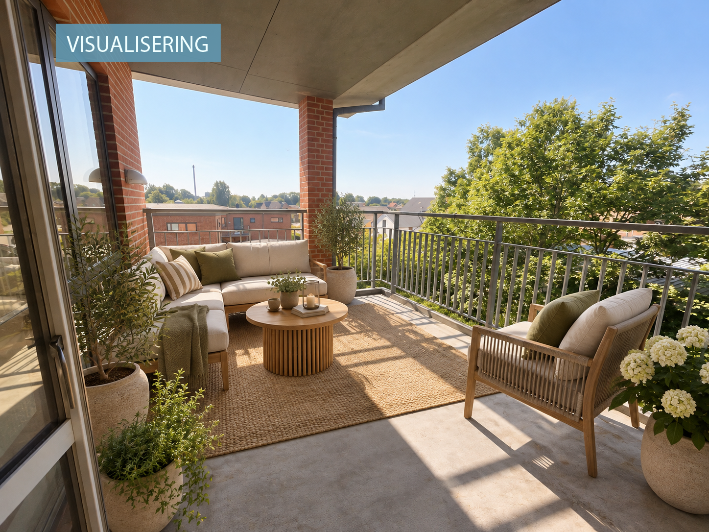 Visual presentation of the listing
