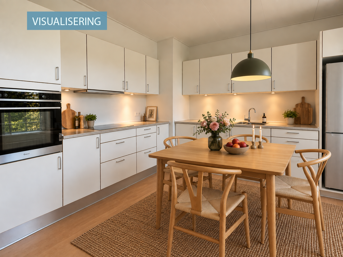 Visual presentation of the listing