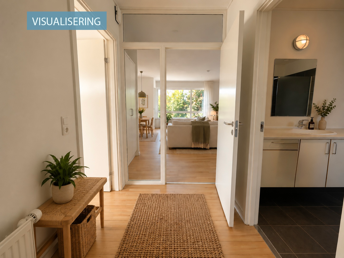 Visual presentation of the listing