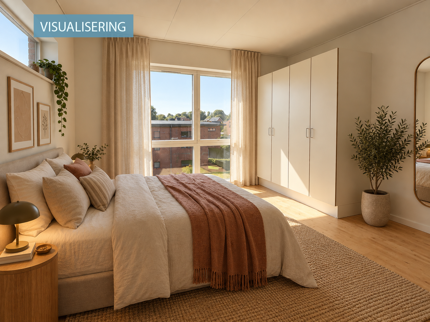 Visual presentation of the listing