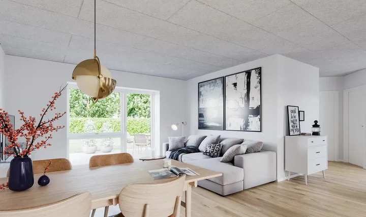 4-værelses rækkehus på 98 m² nær Billund - Læhegnet, Billund - 0