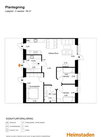 Visual presentation of the listing