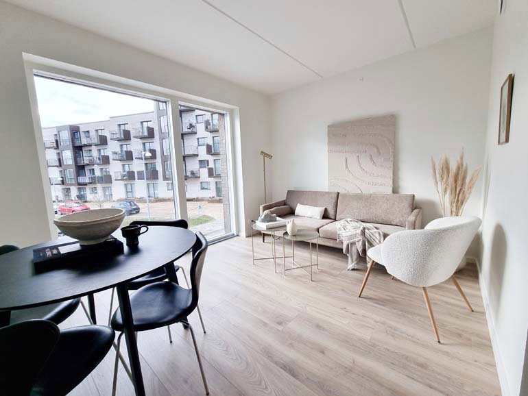 Visual presentation of the listing