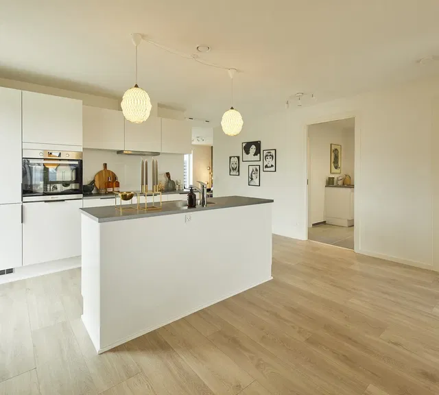 townhouse Moderne 3-værelses dobbelthus i Give