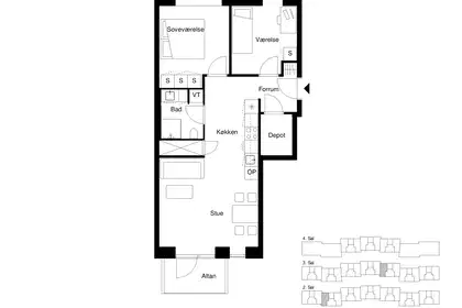 Visual presentation of the listing