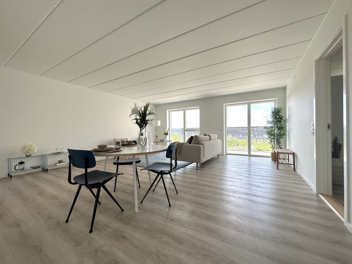 Rummelig lejlighed med terrasse og to badeværelser - Rypelyngen, Horsens - 2