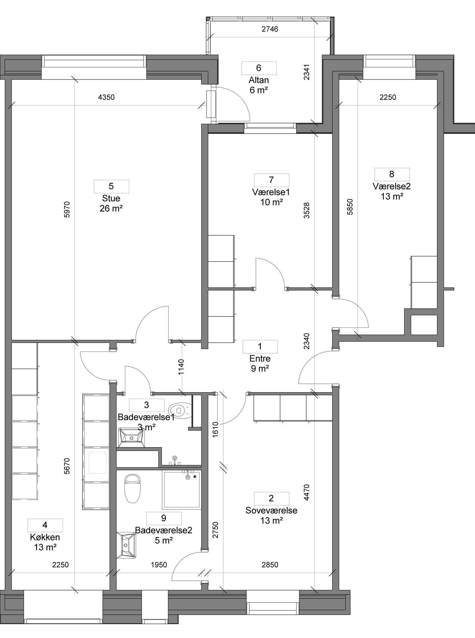 Visual presentation of the listing