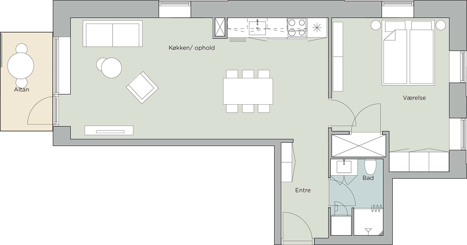 Visual presentation of the listing