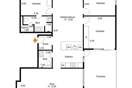 Visual presentation of the listing