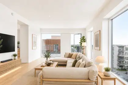 Visual presentation of the listing