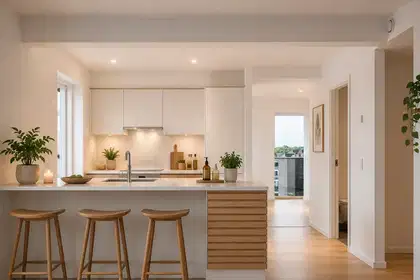 Visual presentation of the listing