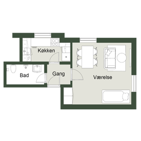 Visual presentation of the listing