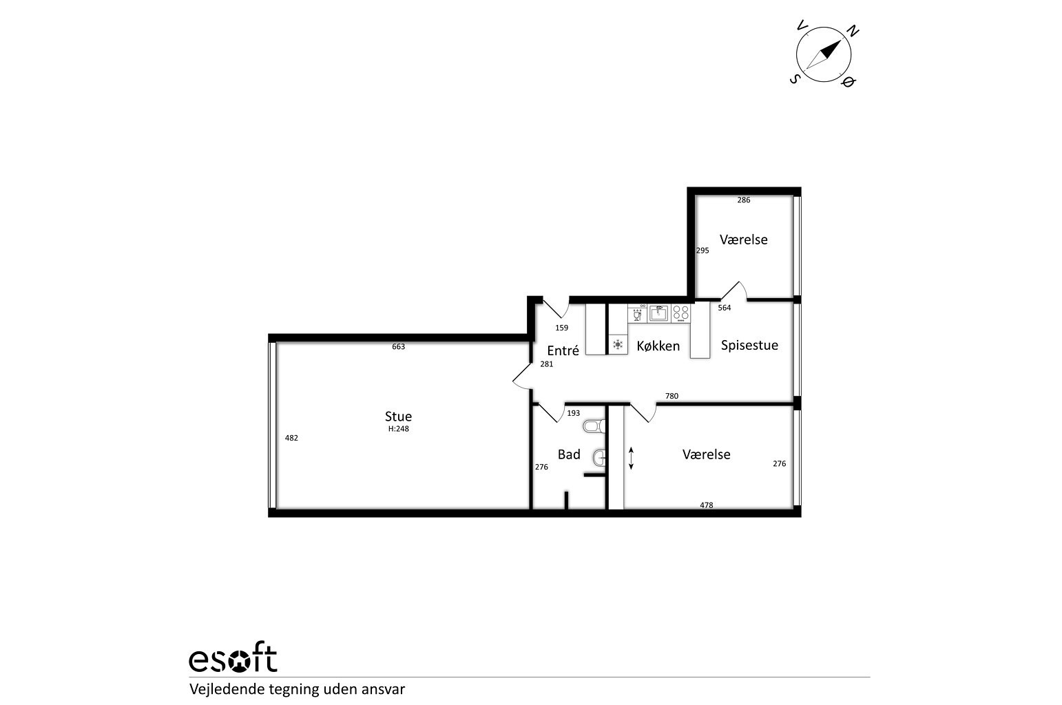 Visual presentation of the listing