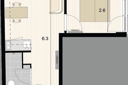 Visual presentation of the listing
