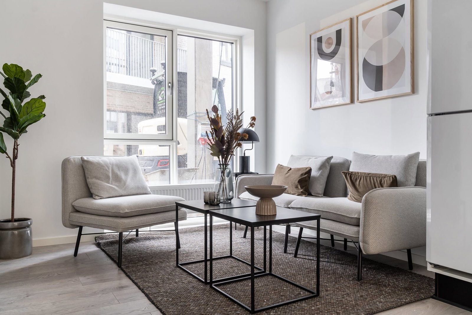 Visual presentation of the listing