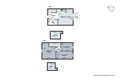 Visual presentation of the listing