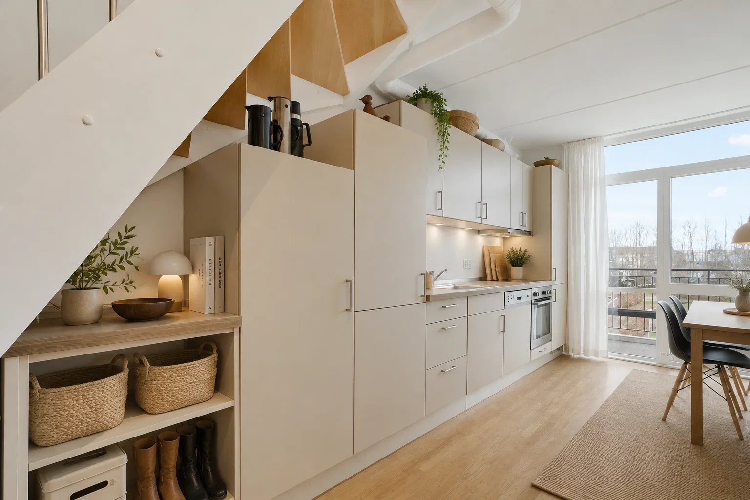 apartment 4-værelses lejlighed i roligt kvarter i Aarhus N