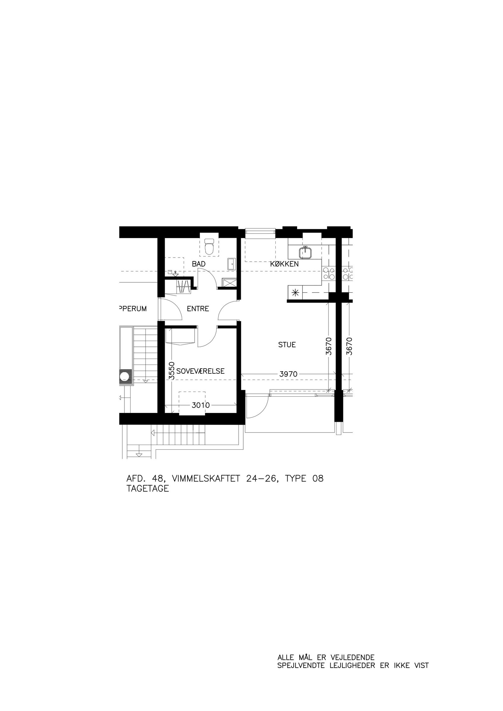Visual presentation of the listing