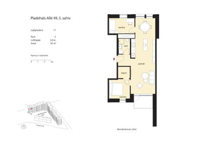 Visual presentation of the listing