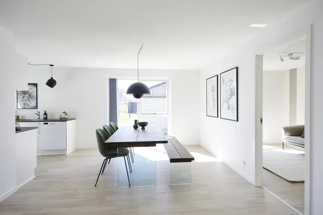 townhouse End-of-terrace house with garden and terrace in Jerlev