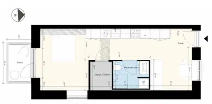 Visual presentation of the listing