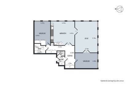 Visual presentation of the listing