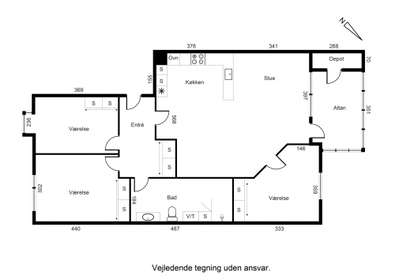 Visual presentation of the listing